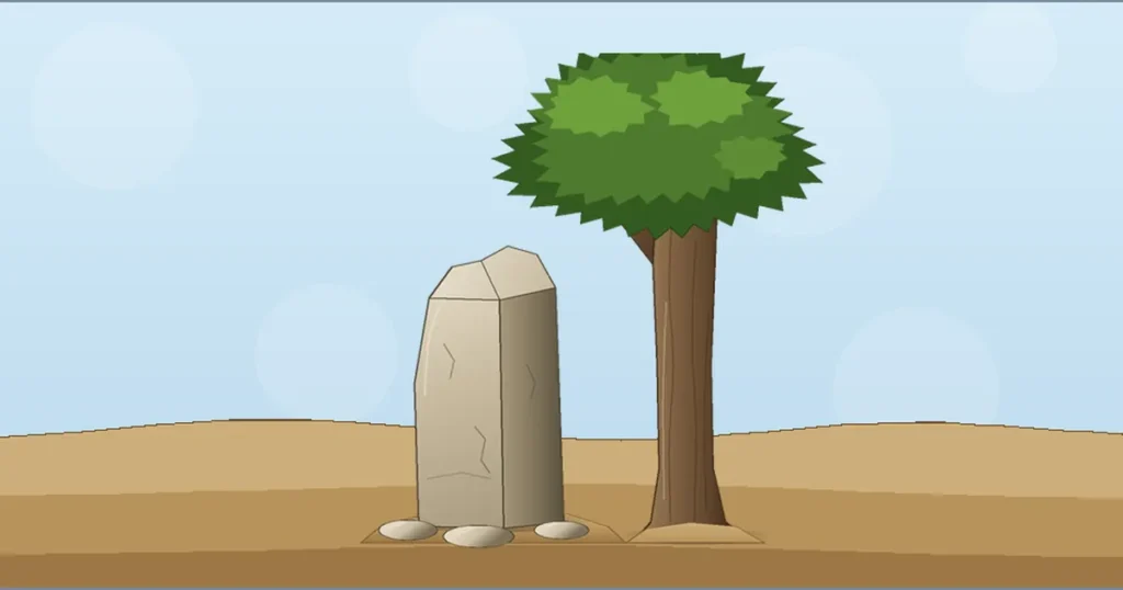 Ilustração do devocional Eu e minha casa, do app Cordeiro Devocional