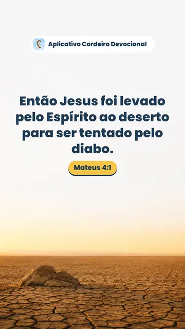 Imagens de versículos sobre tempos de deserto