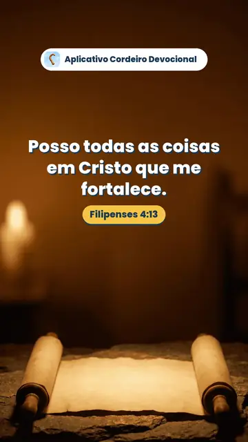 Imagem do versículo Filipenses 4:13: Posso todas as coisas em Cristo que me fortalece.