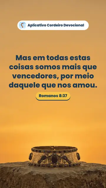 Imagem do versículo Romanos 8:37: Mas em todas estas coisas somos mais que vencedores, por meio daquele que nos amou.